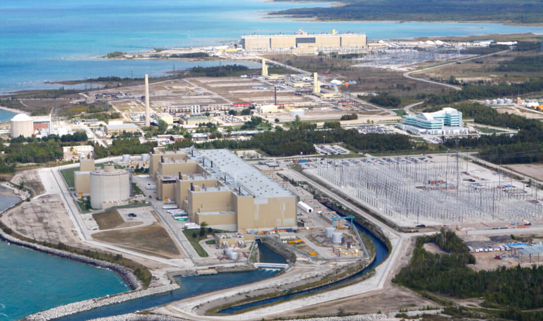 Arial View of Bruce Nuclear